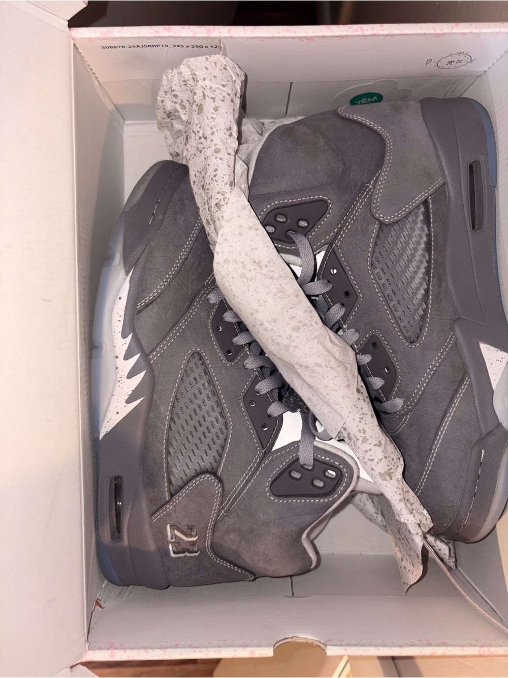 Nike Air Jordan 5 Retro Men’s Shoes - Grey